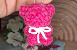 Miś breloczek Pluszowy niedźwiedź Amigurumi