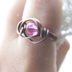 Pink Flame Ring - 