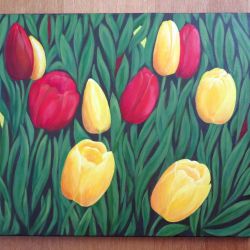 Obraz "Tulipany, tulipany..."