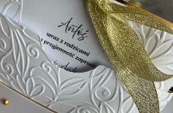 Zaproszenie na Chrzest Święty w kieszonce