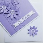 Kartka urodzinowa dla Ciebie - fioletowa - Kartka na urodziny z życzeniami