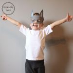 Maska dla dzieci i dorosłych - NIETOPERZ - Maska nietoperz 3