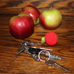 Breloczek Czerwone Jabłuszko - breloczek do kluczy jabłuszko
