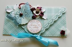 Kopertówka z okazji ślubu- rubinowe lato