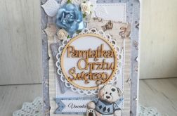 Kartka w pudełku z okienkiem Chrzest