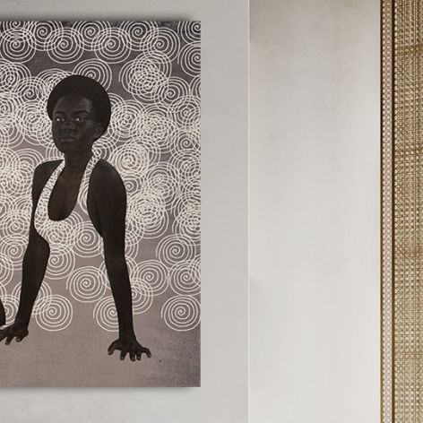 Black Woman - Dekoracja ścienna