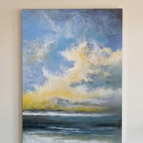 Pejzaż-praca formatu -24/18 cm. 