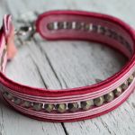 Bransoletka wąska różowa - bransoletka może być doskonałym prezentem dla Ciebie lub bliskie osoby