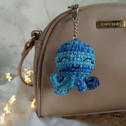 Brelok ośmiornica, Ośmiorniczka, Brelok dla dziecka, Brelok morski