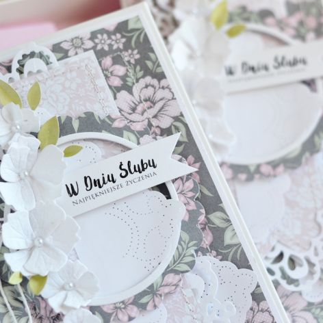 Kartka ślubna 3D z pudełkiem #4