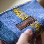 Niebieska patchworkowa kosmetyczka MINI - 