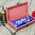 Eleganckie pudełko na czekoladę, „Moc życzeń”, idealne opakowanie prezentowe - 