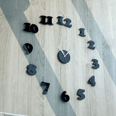 Zegar ścienny akrylowy "Dwanaście cyfr"
