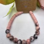 Bransoletka różowa  - 