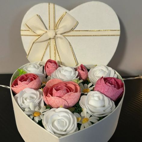 Biały Flower Box
