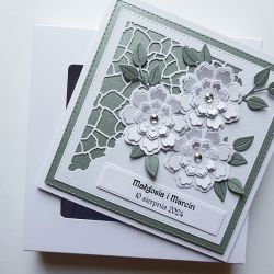 Elegancka kartka na ślub z personalizacją