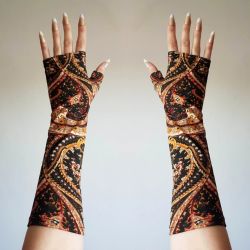 Rękawiczki mitenki Orientalne / Unisex 