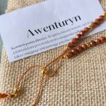 Bransoletka z kamieni naturalnych - Awenturyn - 3