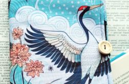 Etui na czytnik: żurawie