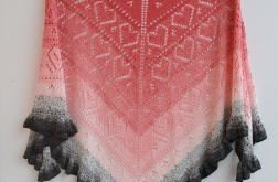 Chusta z sercem WALENTYNKI