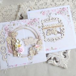 Pamiątka chrztu w pudełku 394