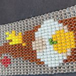 Skrzat Krasnal jesienny z dynią - Brelok zawieszka do kluczy torebki - Skrzat Krasnal jesienny z dynią - Brelok zawieszka do kluczy torebki