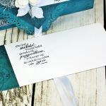 Kopertówka ślubna- blue and white - 