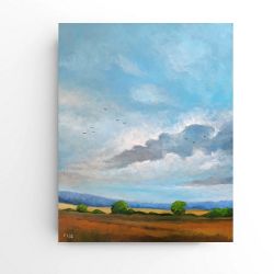 W samo południe-obraz akrylowy formatu 50/40 cm 