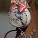 Bombka na choinkę, bombki ręcznie robione 45 - bombka choinkowa bombki choinkowe