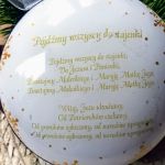 065,Bombka decoupage z misiem i kolędą - 065,Bombka decoupage z misiem i kolędą