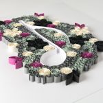 Dekoracja mieszkania, Nuta, Quilling, Obraz - 