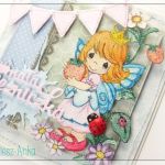 Urodzinowa kartka dla małej Księżniczki - 