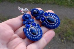 Kolczyki sutasz z Lapis Lazuli