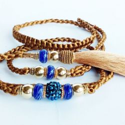 RINGÓWKA ozdobna z chwostem Smycz Wodzik 01