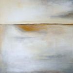 Abstrakcja -obraz akrylowy formatu -60/50 cm . - 