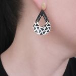 Eleganckie kolczyki wiszące na sztyfcie  - Elegance 2