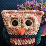 Sówka Lena - ręcznie wykonana - Sówka Lena