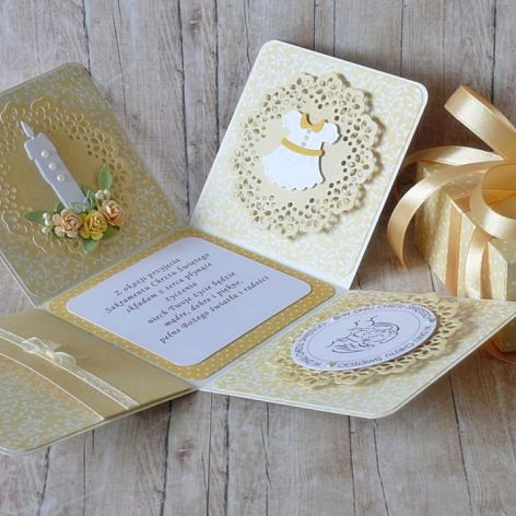 Pudełko niespodzianka z okazji Chrztu 