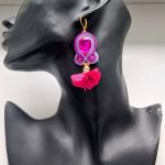 Bugenwilla kolczyki sutasz - 