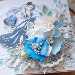 Kratka ślubna w niebieskościach