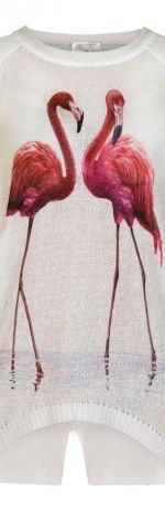 Letni sweterek flamingi