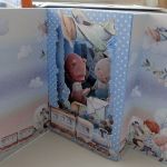 Kartka tunelowa dla chłopczyka - Wnętrze kartki