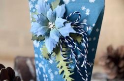 054,pudełeczko na prezent świąteczny ,mikołajkowy