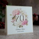 Kartka na 70 urodziny z personalizacją BH 75 - Kartka na 70 urodziny