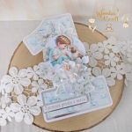 Kartka cyferka na roczek "Sweetheart1" GOTOWA - 