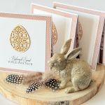 Kartka z jajem (w kropeczki) - Kartka na wielkanoc