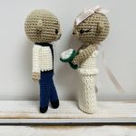 Młoda para misie prezent ślubny - młoda para misie