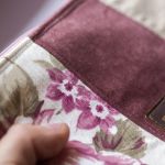 Różowo-kremowa kosmetyczka MAXI - 