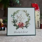 Personalizowana kartka bożonarodzeniowa BN22D - Personalizowana kartka bożonarodzeniowa