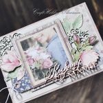 Kochanej Mamie - z bukietem kwiatów - Mamie - detal III